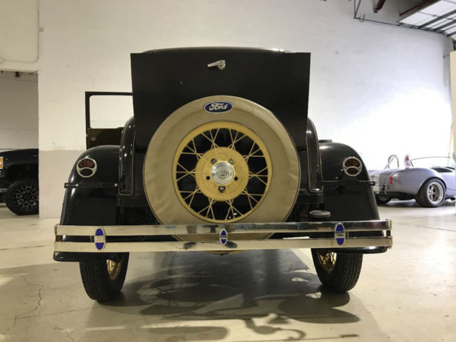 1930 Brown Ford Model A with Rumble Seat --