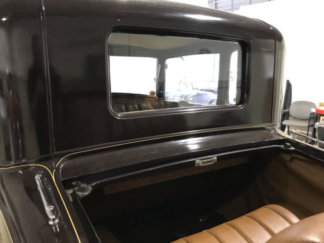 1930 Brown Ford Model A with Rumble Seat --