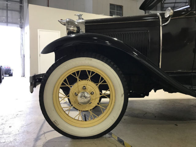 1930 Brown Ford Model A with Rumble Seat --