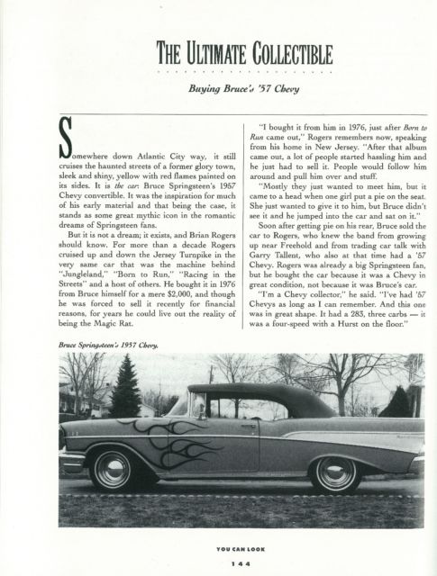 1957 Yellow Chevrolet Bel Air/150/210