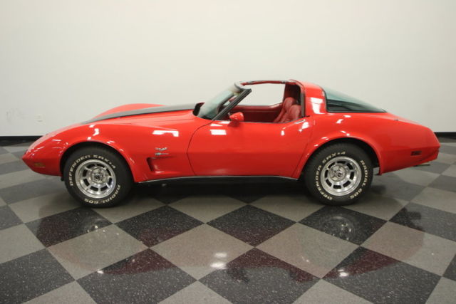 1979 Red Chevrolet Corvette Coupe
