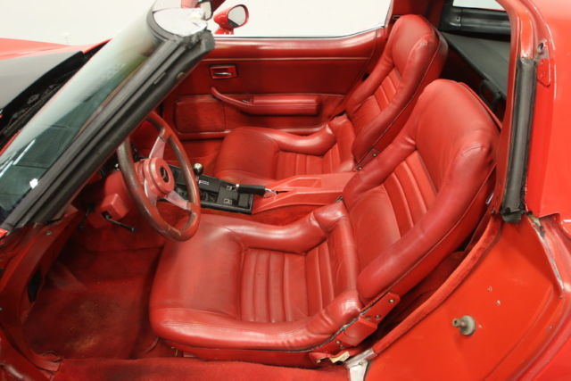 1979 Red Chevrolet Corvette Coupe