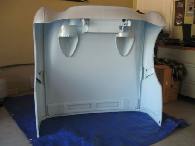 1960 Light Blue Austin Healey Sprite Convertible