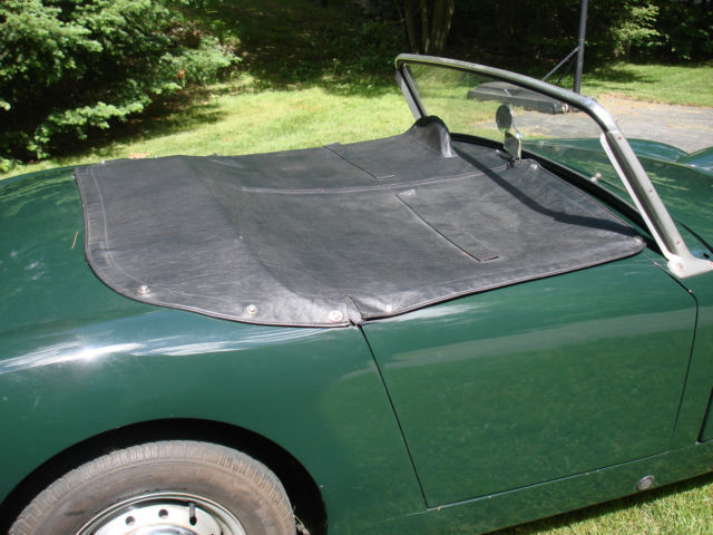 1958 Green Austin Healey Sprite Convertible