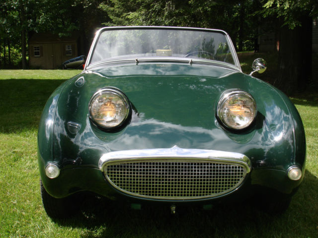 1958 Green Austin Healey Sprite Convertible
