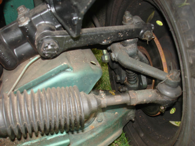 1958 Green Austin Healey Sprite Convertible