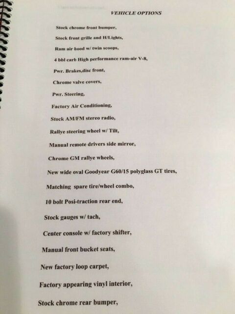 1971 Artic White Buick Grand Sport Coupe