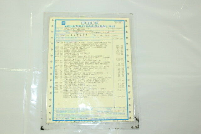 1971 Artic White Buick Grand Sport Coupe