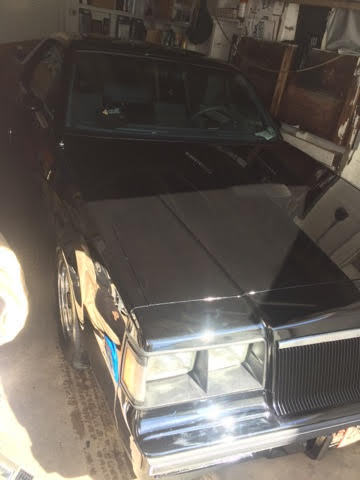 1986 Black Buick Grand National