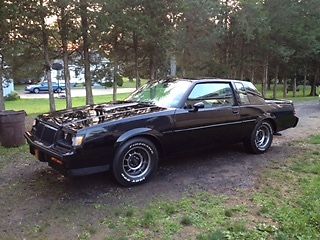 1986 Black Buick Grand National Coupe
