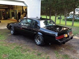 1986 Black Buick Grand National Coupe