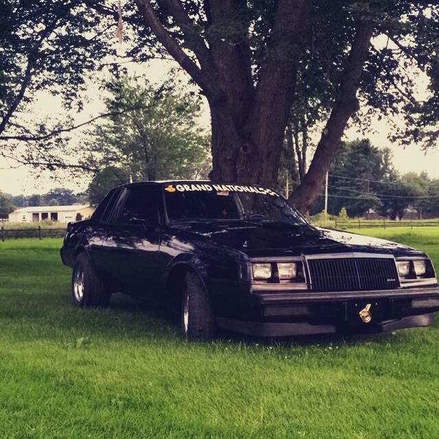 1987 Black Buick Grand National