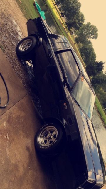 1987 Black Buick Grand National