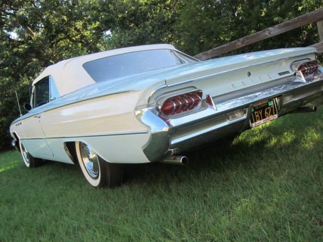 1961 Bimini Blue/ Artic White Buick Convertible
