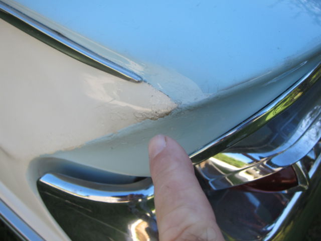 1961 Bimini Blue/ Artic White Buick Convertible