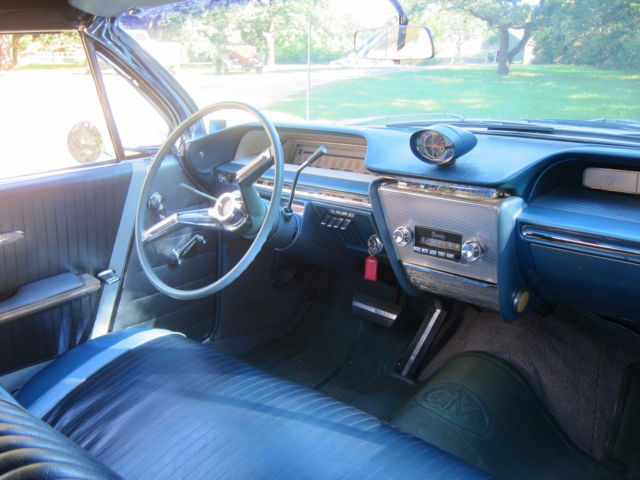 1961 Bimini Blue/ Artic White Buick Convertible