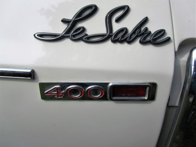 1969 white Buick LeSabre 2 D00R HARD/TOP