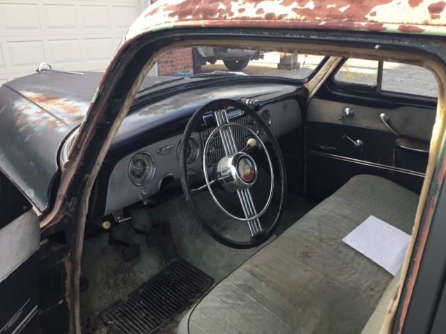 1953 2 tone green Buick Special Sedan