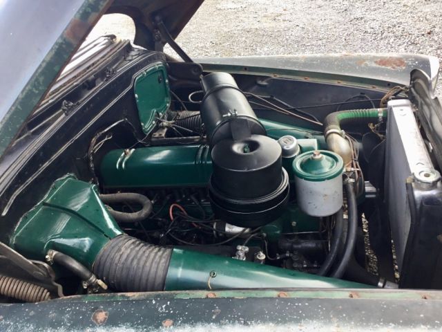 1953 2 tone green Buick Special Sedan