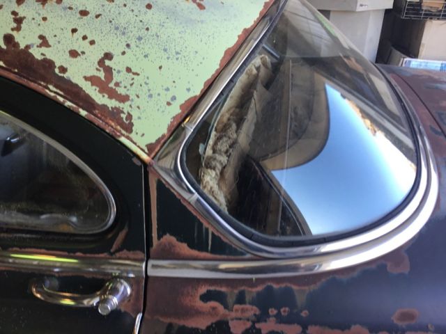 1953 2 tone green Buick Special Sedan