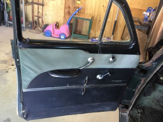 1953 2 tone green Buick Special Sedan