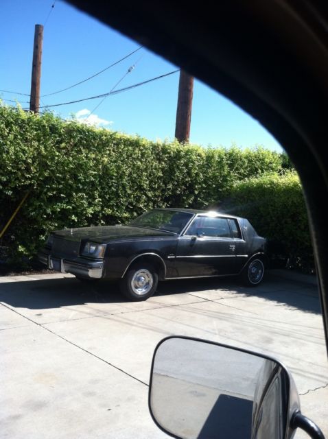 1979 Black Buick Regal Coupe