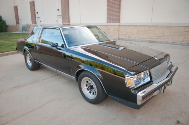 1987 Black Buick Grand National Coupe