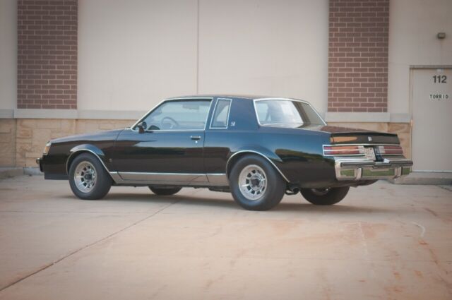 1987 Black Buick Grand National Coupe