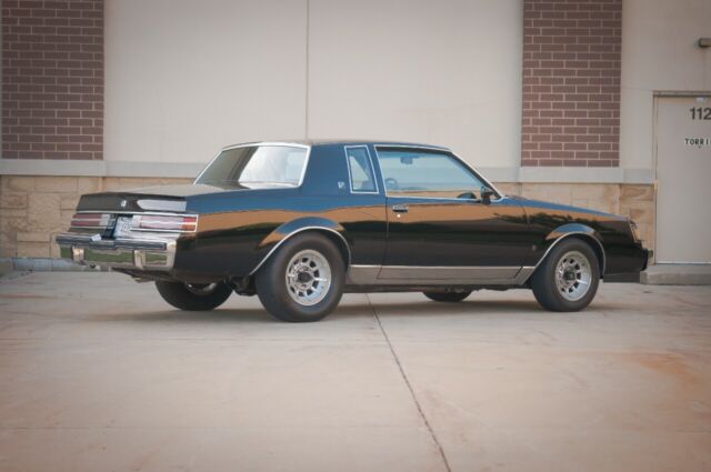 1987 Black Buick Grand National Coupe
