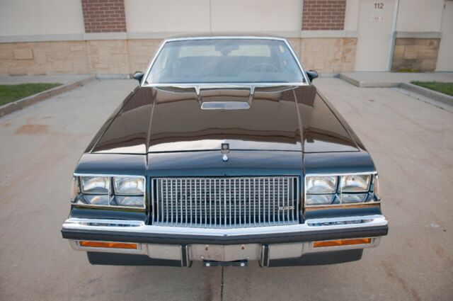 1987 Black Buick Grand National Coupe