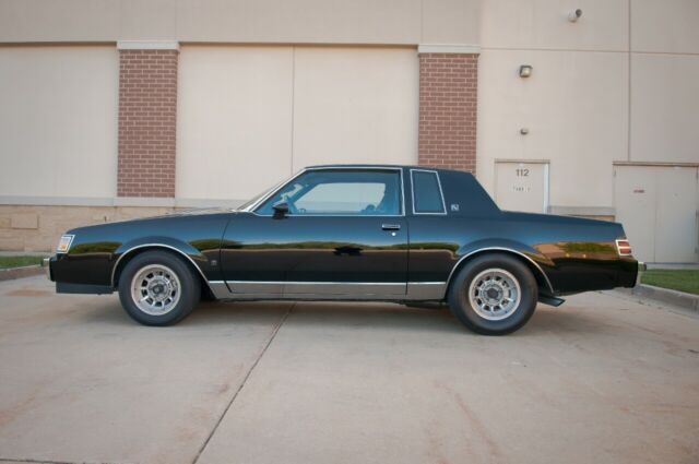 1987 Black Buick Grand National Coupe