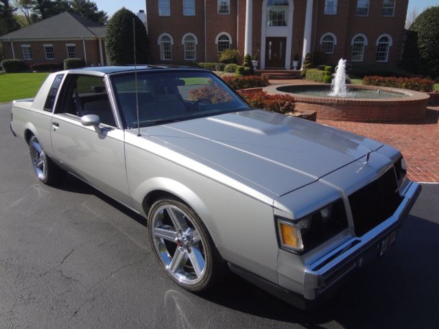 1987 Silver Buick Regal Coupe
