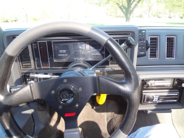 1987 Silver Buick Regal Coupe
