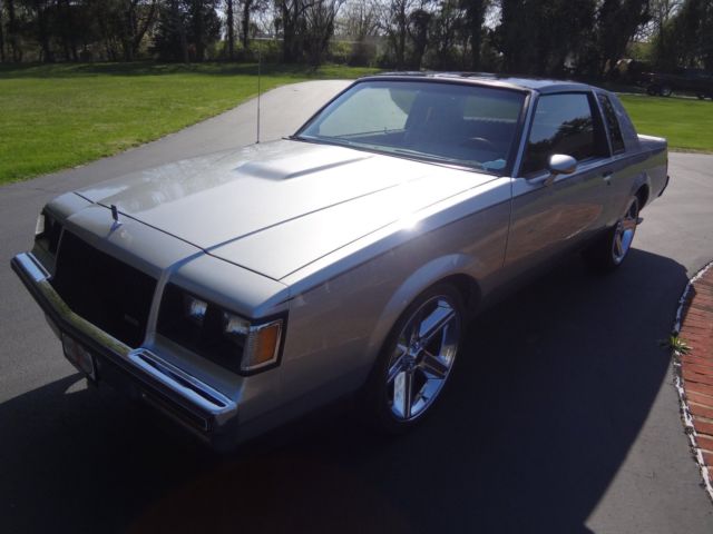 1987 Silver Buick Regal Coupe