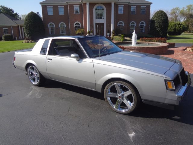 1987 Silver Buick Regal Coupe