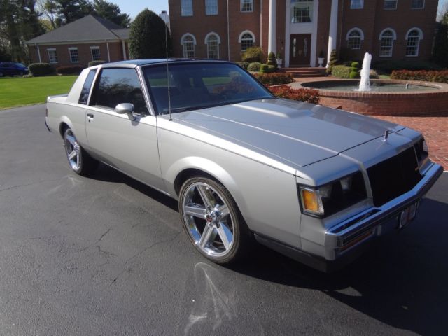 1987 Silver Buick Regal Coupe