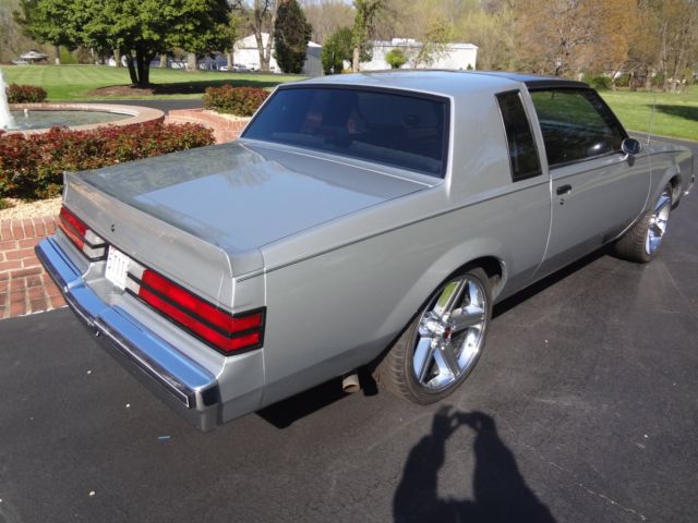 1987 Silver Buick Regal Coupe