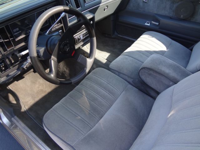 1987 Silver Buick Regal Coupe