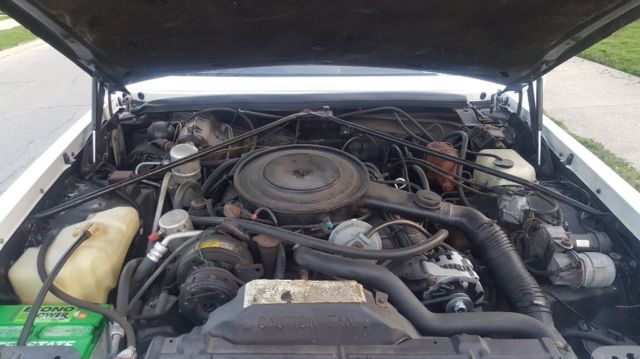 1982 white Buick Riviera Convertible