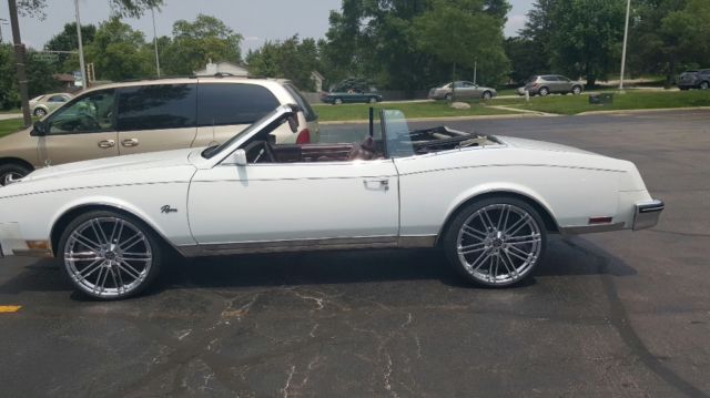 1982 white Buick Riviera Convertible
