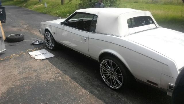 1982 white Buick Riviera Convertible