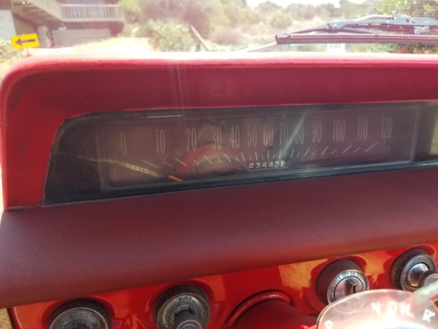 1963 Red Buick Skylark Convertible