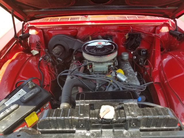 1963 Red Buick Skylark Convertible