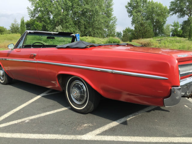 1965 Red Buick Skylark Convertible
