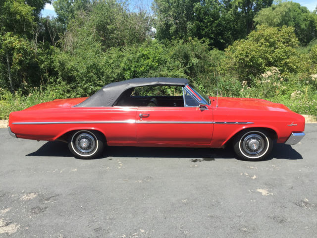 1965 Red Buick Skylark Convertible