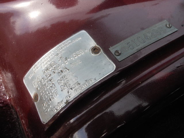 1949 Sandalwood/Maroon Buick Other 4 Dr Sedan