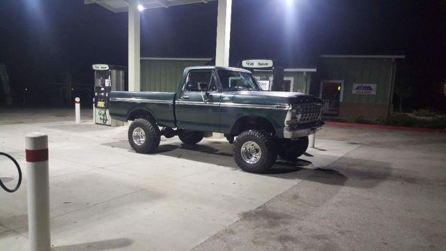 1979 Green Ford F-150 Standard Cab Pickup