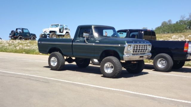 1979 Green Ford F-150 Standard Cab Pickup