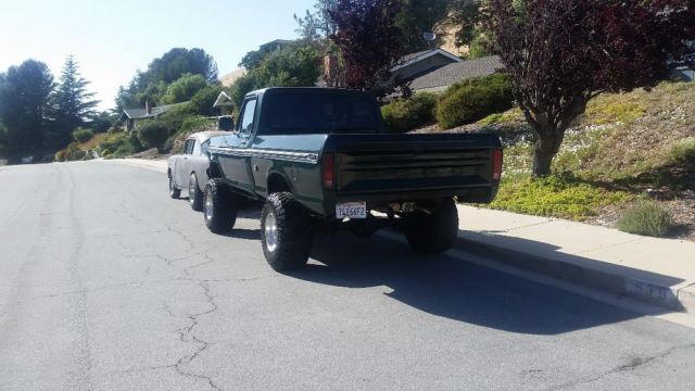 1979 Green Ford F-150 Standard Cab Pickup
