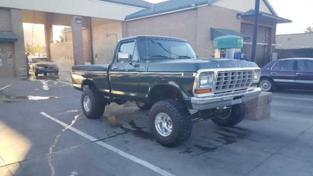 1979 Green Ford F-150 Standard Cab Pickup